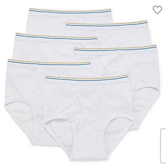 Stafford Full Cut Briefs (6 Pack) D12 - Picture 1 of 6